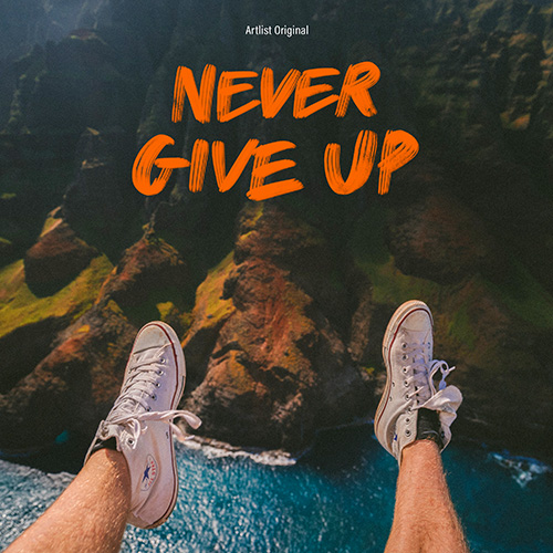 Never Give Up album cover