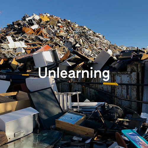 Unlearning album cover