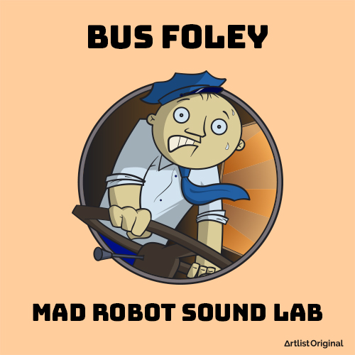 Bus Foley - Horn Honk, Exterior by MAD ROBOT Sound Lab | Royalty Free Sound  Effects Track 