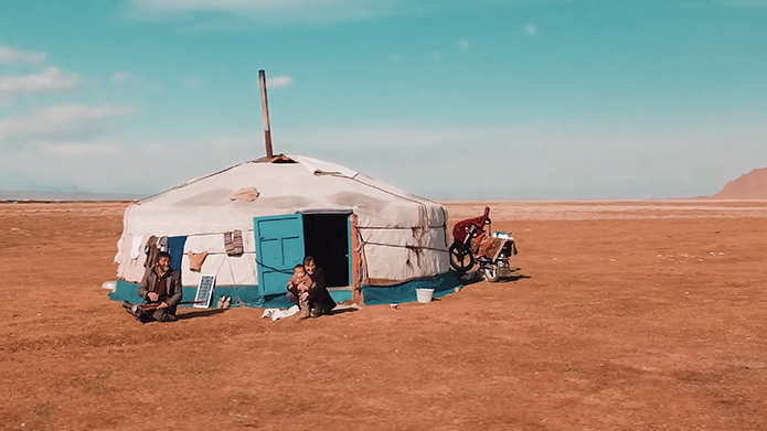 Flying through the changing winds of Mongolia